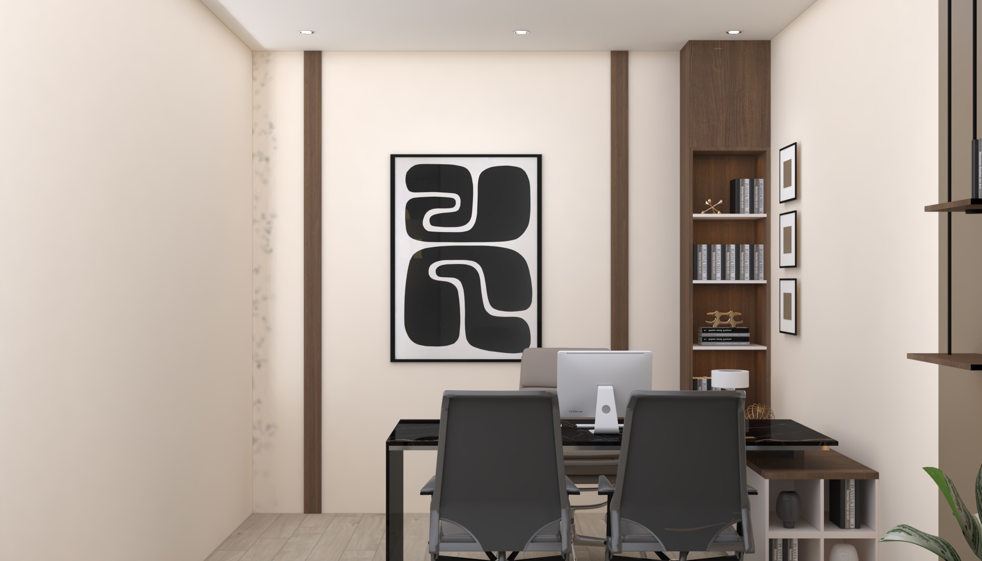 Jaipur Office - Beige Theme Interior 3