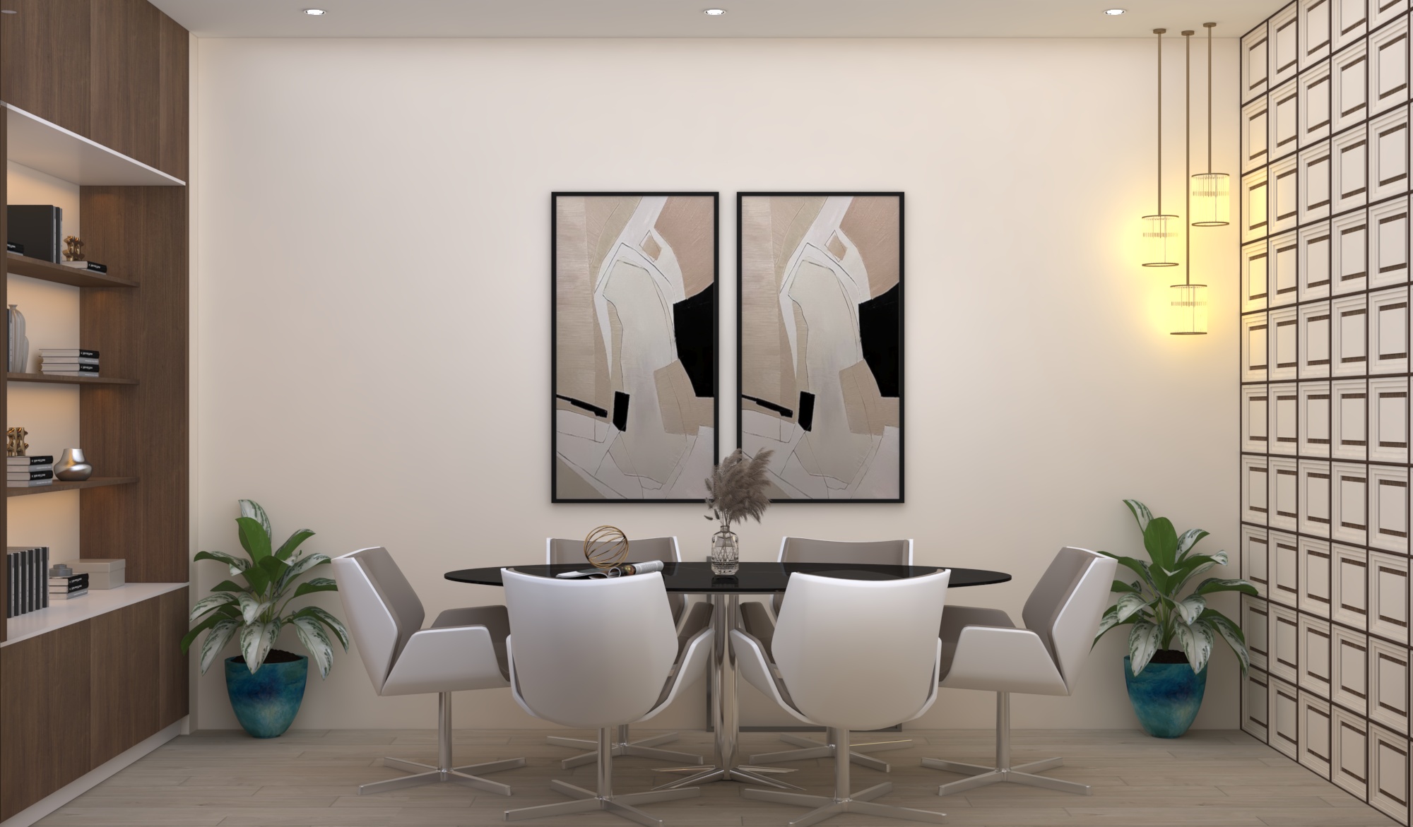 Jaipur Office - Beige Theme Interior 4