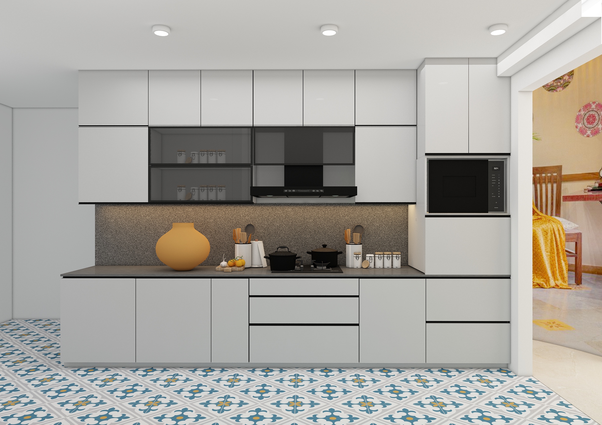 Khel Gaon Kitchen Interior 2