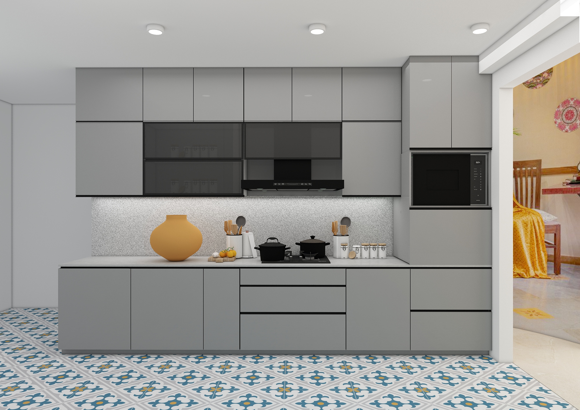 Khel Gaon Kitchen Interior 4