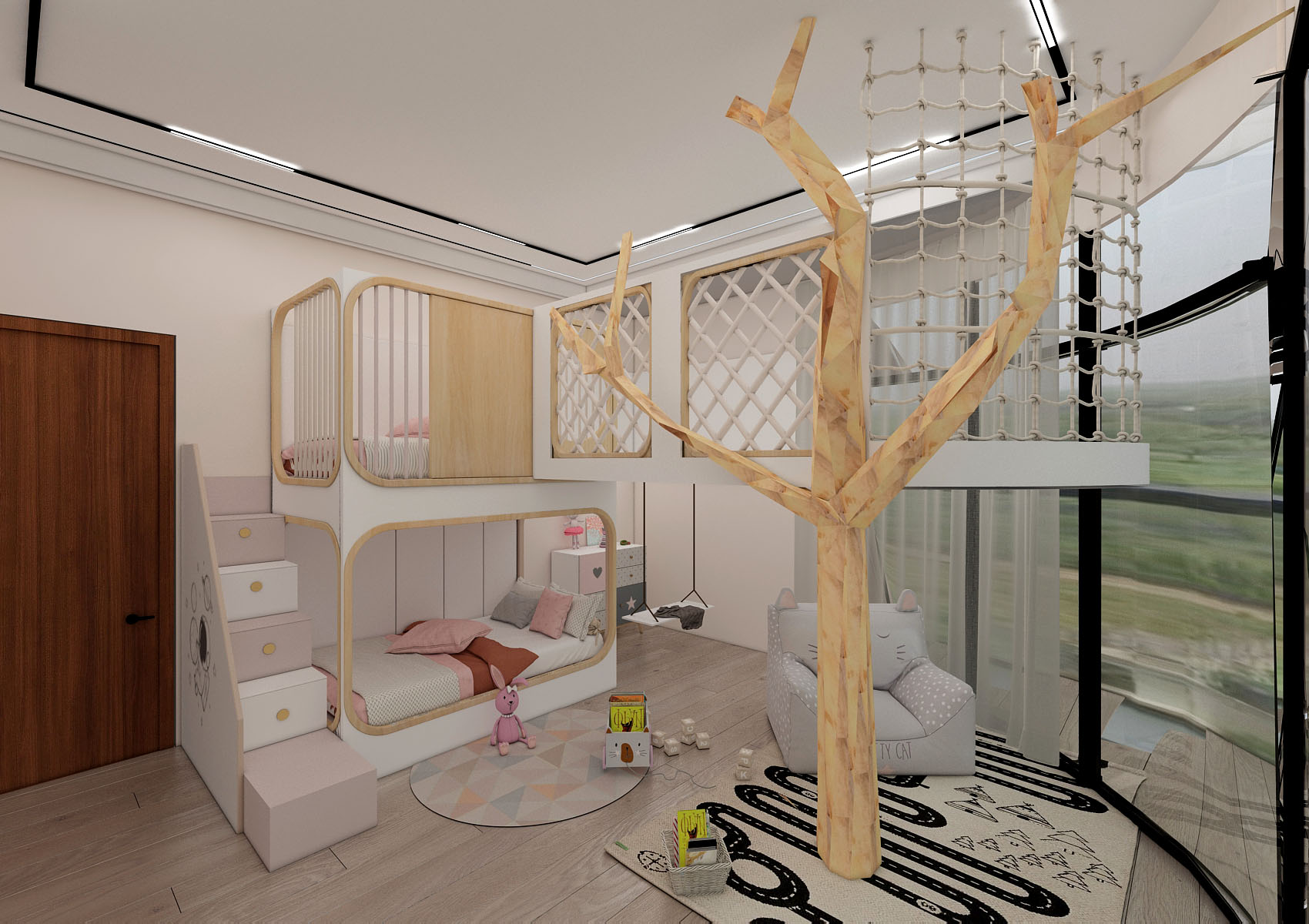 Vipin Double Bedroom Interior 7
